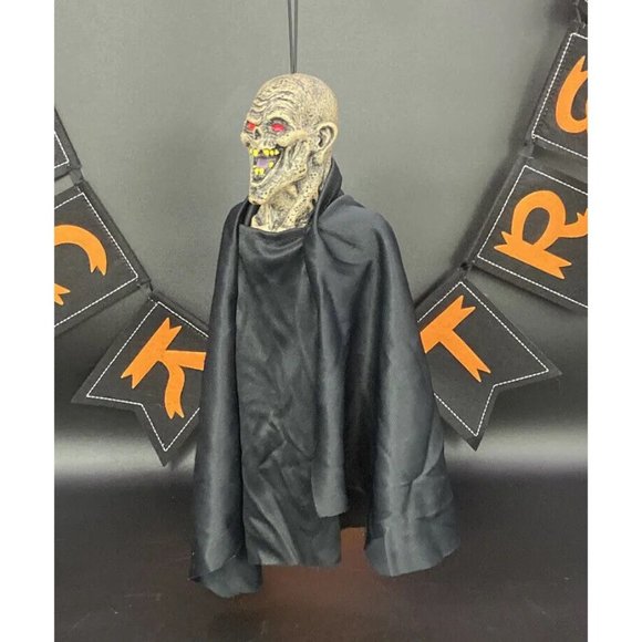 Ghoul Zombie Monster Creeper Black Hanging 15” Halloween - The Paper Magic Group - Picture 2 of 14